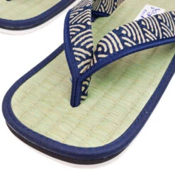 Tradi Zori Flip Flops Seigaiha -Nippon Life Market zori japonaise seigaiha 699