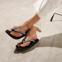 Japanese Sandals Zori - Okayama Denim -Nippon Life Market zori japonaises okayama denim 409